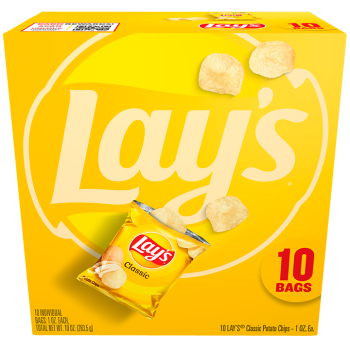 LAY’S® Classic Potato Chips 10 Multi-Pack