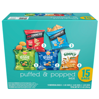 FRITO-LAY® Puffed & Popped Mix 15 Variety Pack